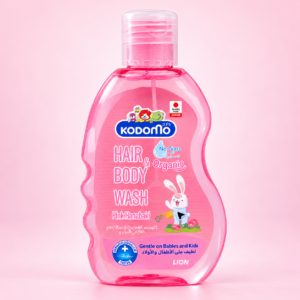 Kodomo Hair & Body Wash Pink Hanabaki 200ml